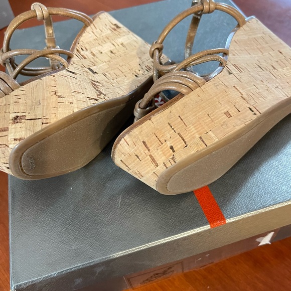 Prada Leather Wedge Sandal - Picture 6 of 7